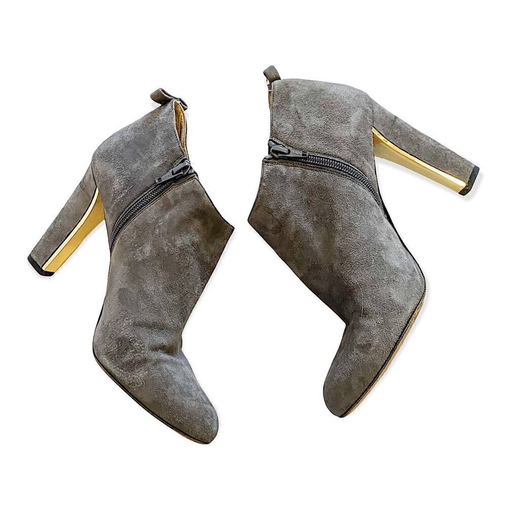 Kate Spade ankle boots Netta , gray suede, Size 9.5 - Picture 4 of 10